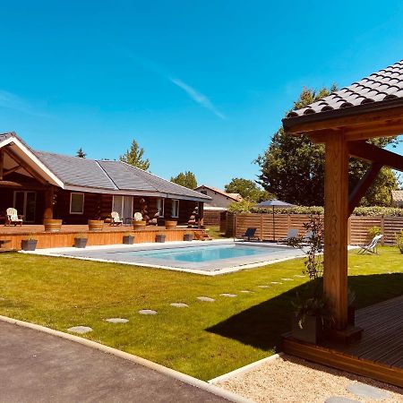 Chalet Montana - Au Cottage Du Medoc - Proche De Bordeaux Saint-Aubin-de-Médoc Eksteriør billede
