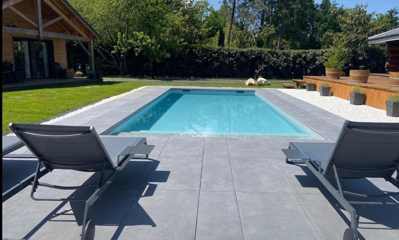 Chalet Montana - Au Cottage Du Medoc - Proche De Bordeaux Saint-Aubin-de-Médoc Eksteriør billede